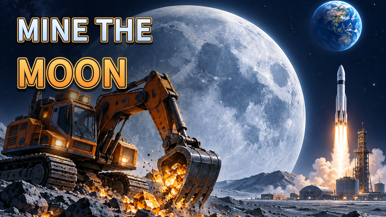 Mine the Moon key art